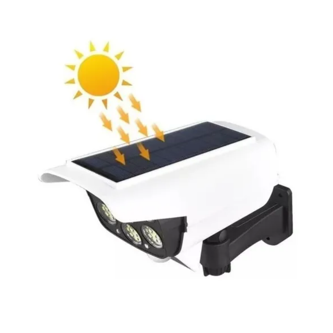 Luz Solar Exterior con Sensor de Movimiento