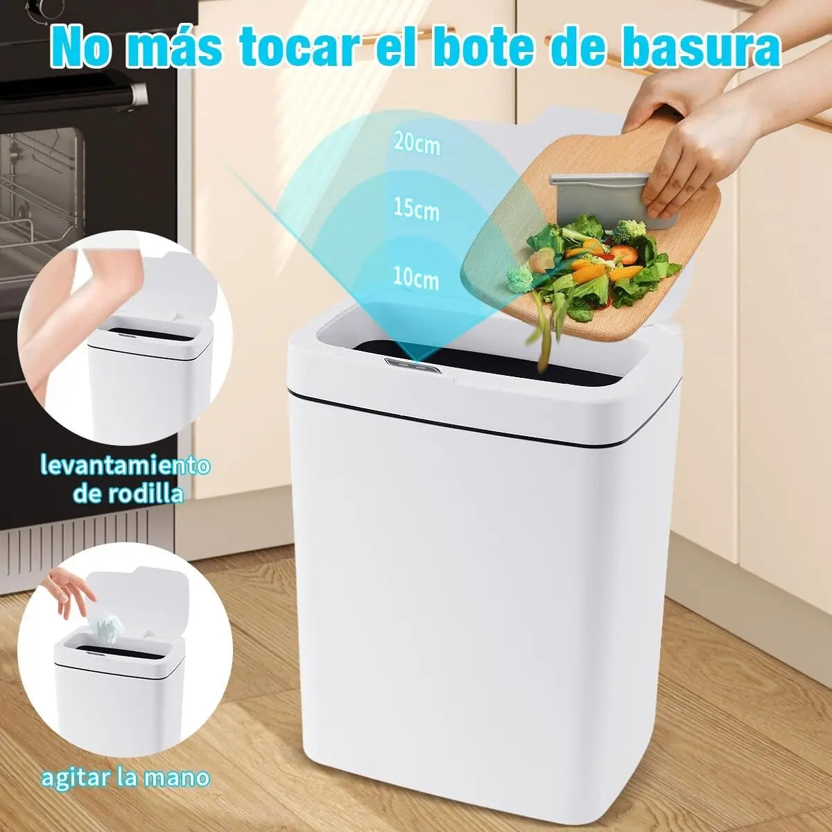 BASURERO CON SENSOR INTELIGENTE