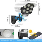 Luz Solar Exterior con Sensor de Movimiento