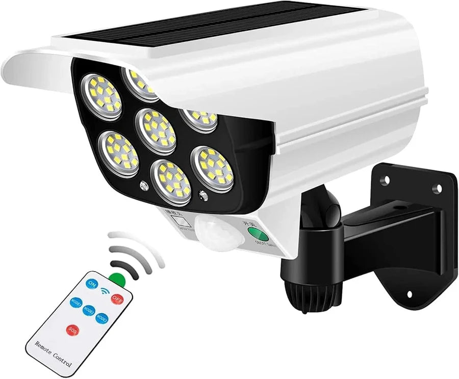 Luz Solar Exterior con Sensor de Movimiento